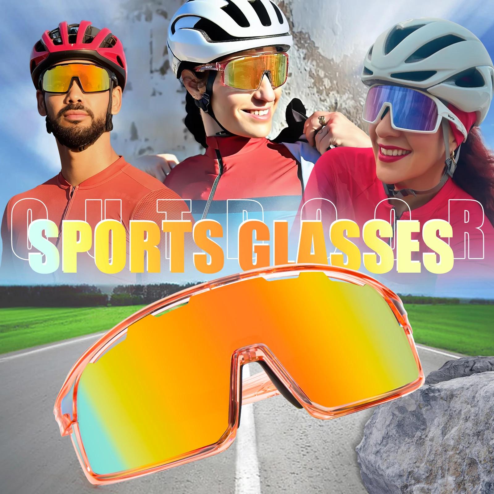 Lunettes de vélo polarisées SCVCN pour pêche - Protection UV400 unisexe sport outdoor