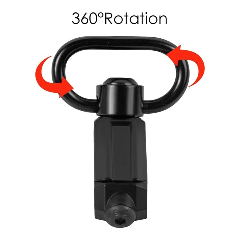 Attache rapide tactique RSA GBB pour rail 20mm - Accessoire de sangle pour fusil de pêche et chasse