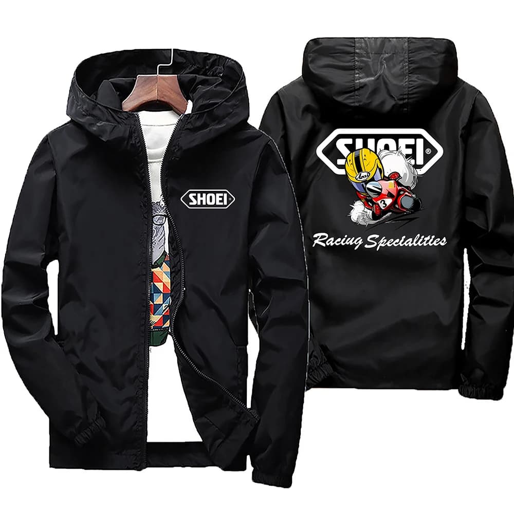 Veste coupe-vent imperméable 2025 pour hommes - Grande taille avec capuche montagne vélo printemps automne
