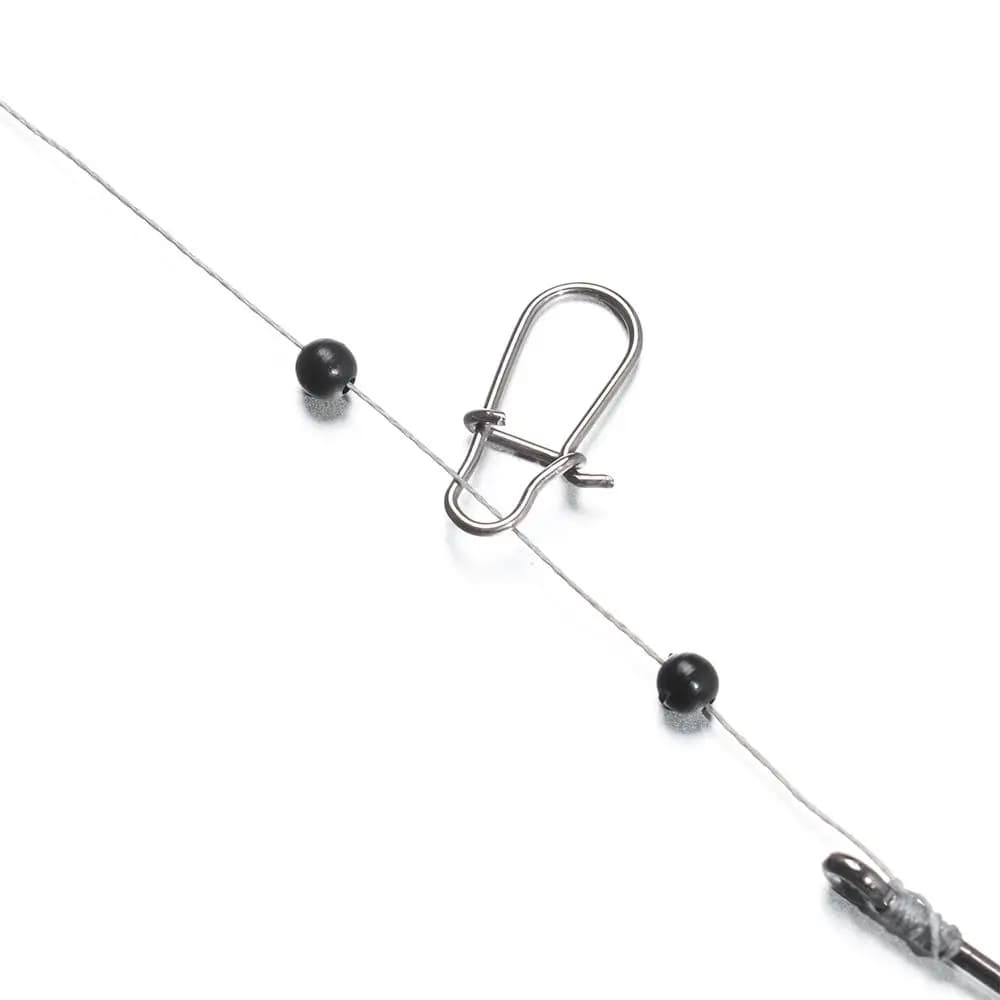Perles de pêche en caoutchouc souple et dur 3mm à 12mm, lot de 100, stop-goujons et