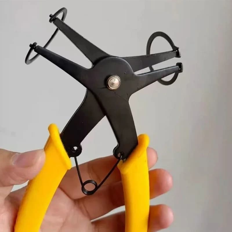 Pince à circlips 2 en 1 interne et externe pour pêche - Outil professionnel de retrait de bagues de retenue