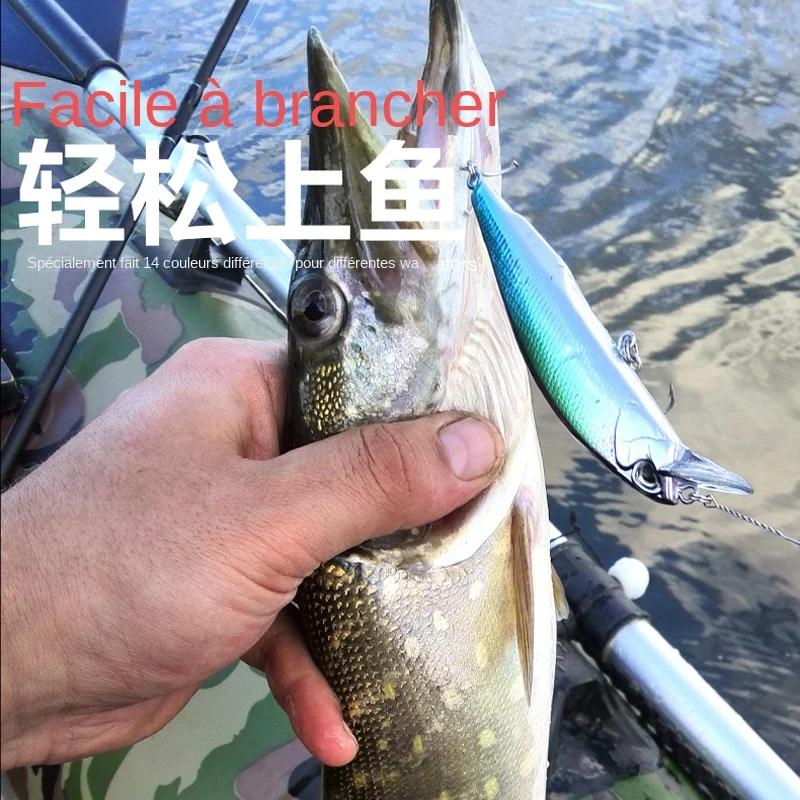 Leurre pêche Bearking 10cm 15g hot model minnow professionnel profondeur 0.8-1.5m 14 couleurs