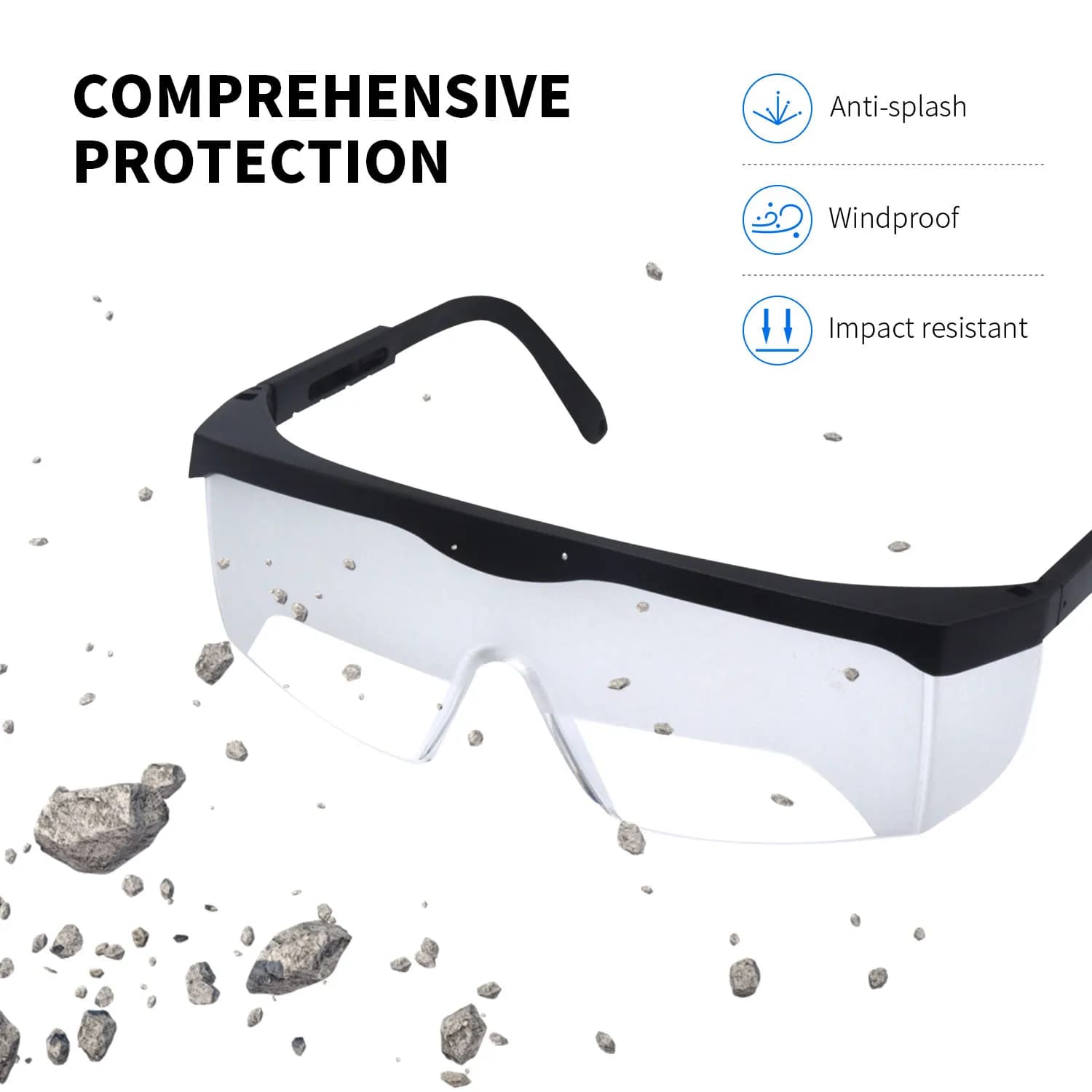 Lunettes de vol IFR certifiées pour formation pilote aviation - protection anti-éblouissement et vision limitée