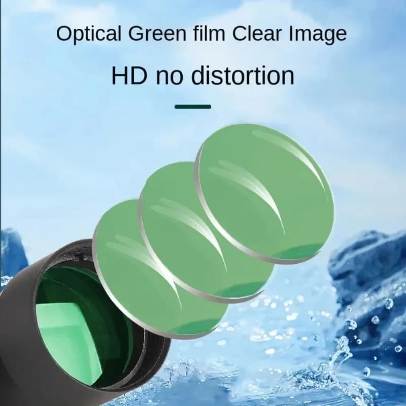 Télescope monoculaire portable HD - Zoom haute puissance pour pêche, chasse, randonnée et observation