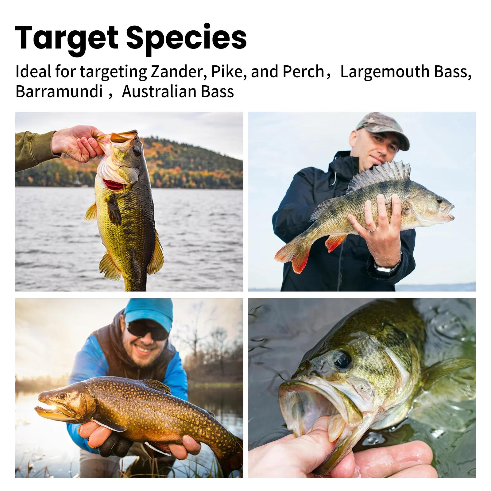 Montage Stinger Rig 9KM Pour Brochet Avec Tête Plombée Hameçons Triples Pêche Aux Leurres Souples Occasions Lac Mer