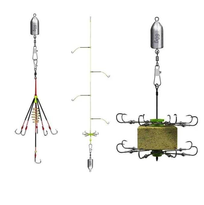 Plombs plats concave Roadrunner 5 pièces 10g à 60g pour pêche - Connecteur plombé fuselé