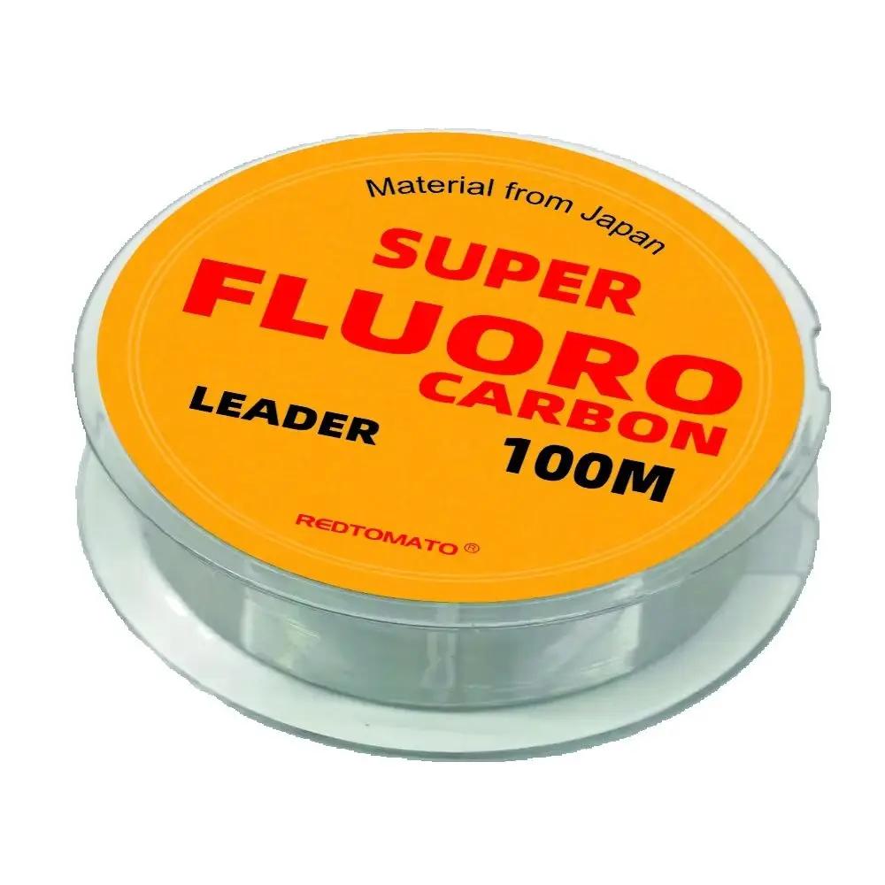 Fil de pêche fluorocarbone japonais super résistant 0.14mm à 0.70mm matériau haute qualité
