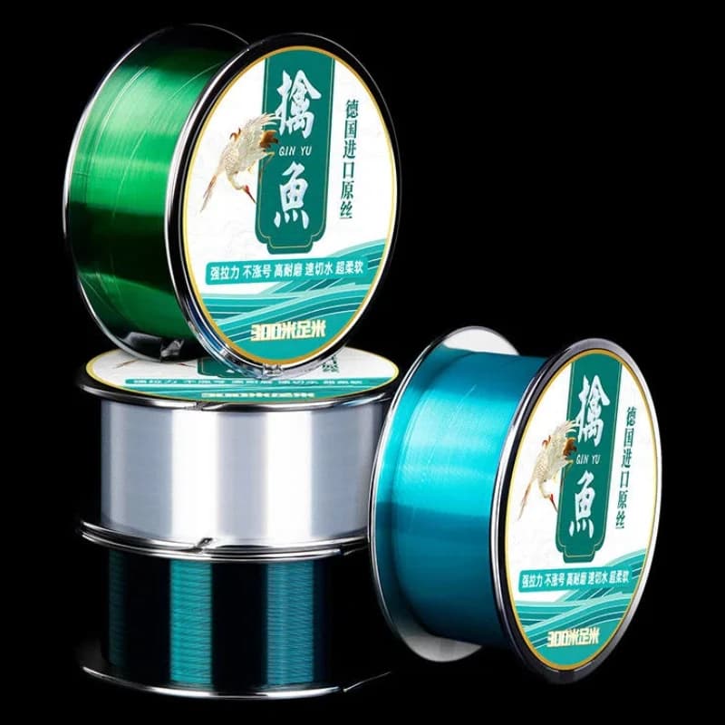 Ligne de pêche professionnelle super résistante 300m pour leurres et bas de ligne nylon