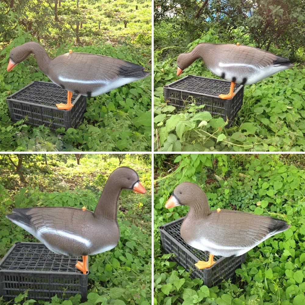 Sac filet nylon décoy canard pigeon oie volaille capacité ajustable sangle transport chasse leurre simulation