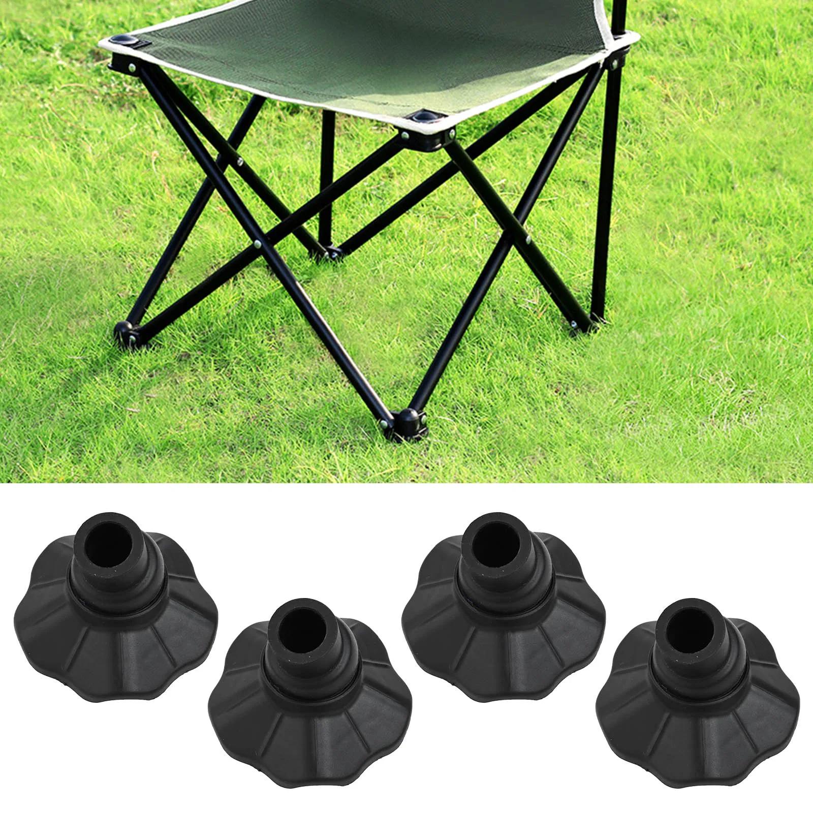 4pcs patins anti-dérapants chaise camping pêche 13mm 15mm 16mm réglables angle