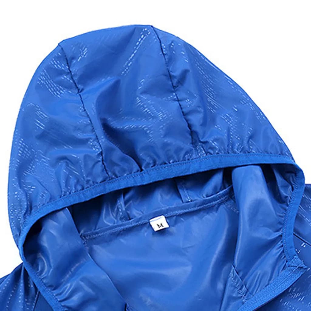 Veste de pêche imperméable homme femme séchage rapide anti-UV pour randonnée et chasse