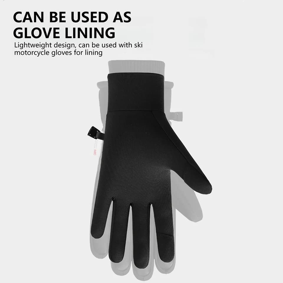 Gants vélo hiver GTUBIKE étanches - Touchscreen plein doigt pour ski, pêche et cyclisme extérieur