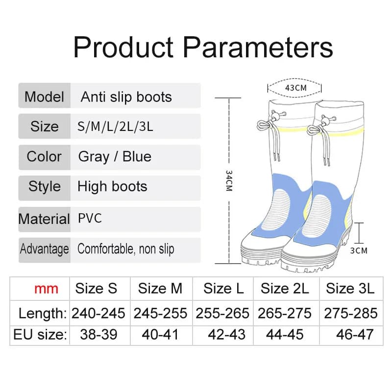 Chaussures de pêche avec semelle anti-dérapant à pointes d'acier pour rochers et récifs marins