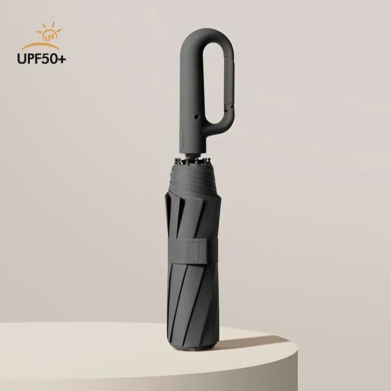 Parapluie homme 20 baleines renforcé 105cm automatique résistant vent eau pour pêche sportive