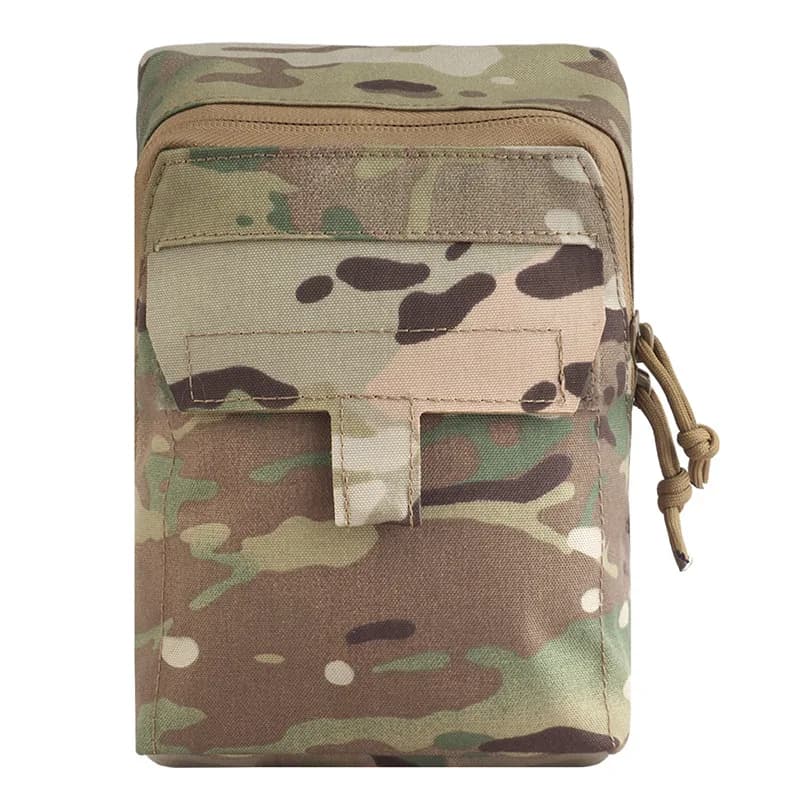 Sac de rangement multifonction portable camouflage MOLLE - Accessoire tactique pêche et chasse