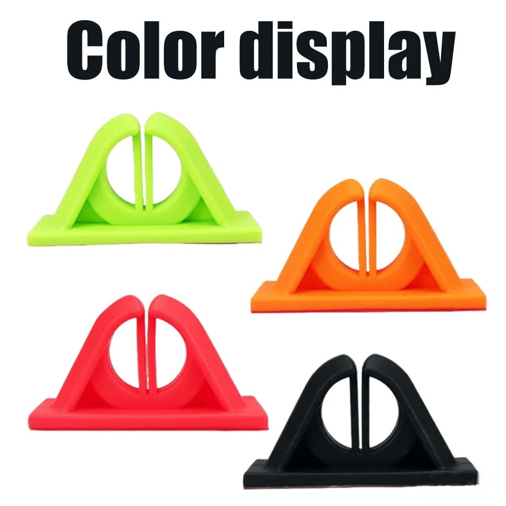 Support de canne à pêche sans perçage - Porte-cannes en silicone robuste et facile à installer