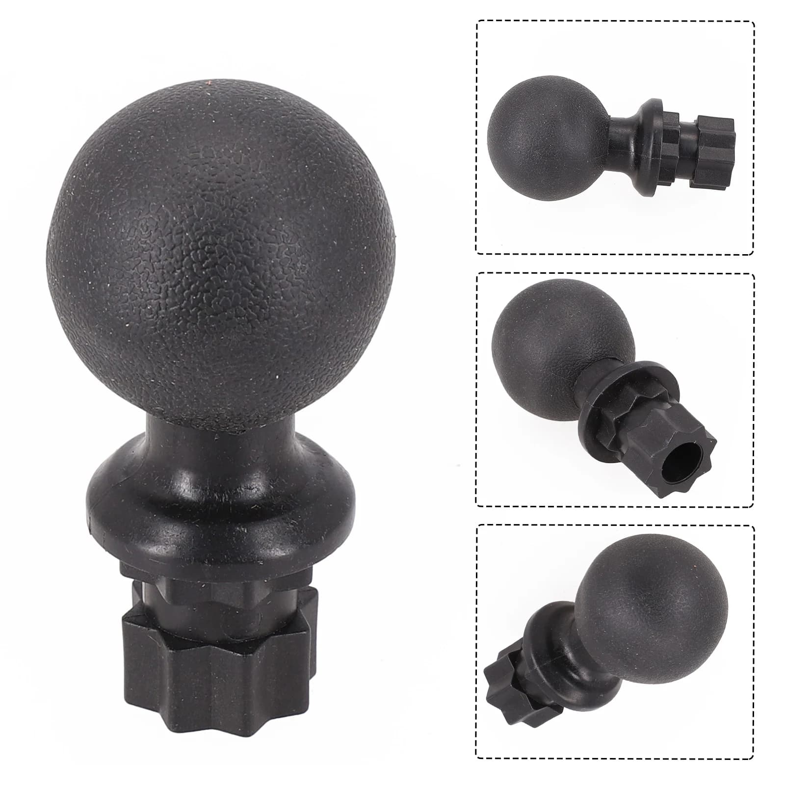 Base coulissante rapide avec adaptateur rail pour kayak pêche montage boule accessoires fixation