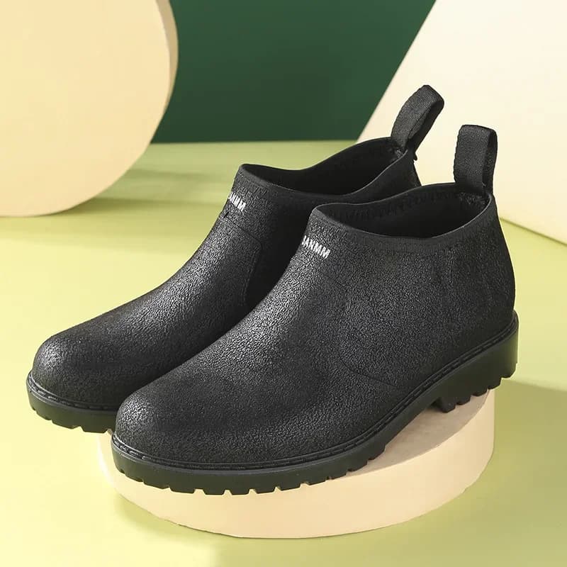 Bottes de pêche imprimé crocodile 2026 - Chaussures caoutchouc imperméables sans lacets pour pêcheur