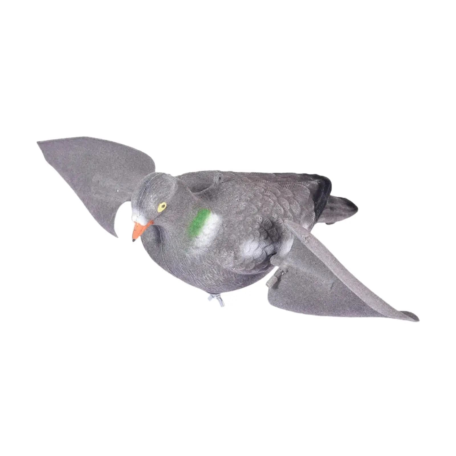 Leurre de pigeon tournant avec ailes mobiles pour jardin et extérieur - Décoration de mariage