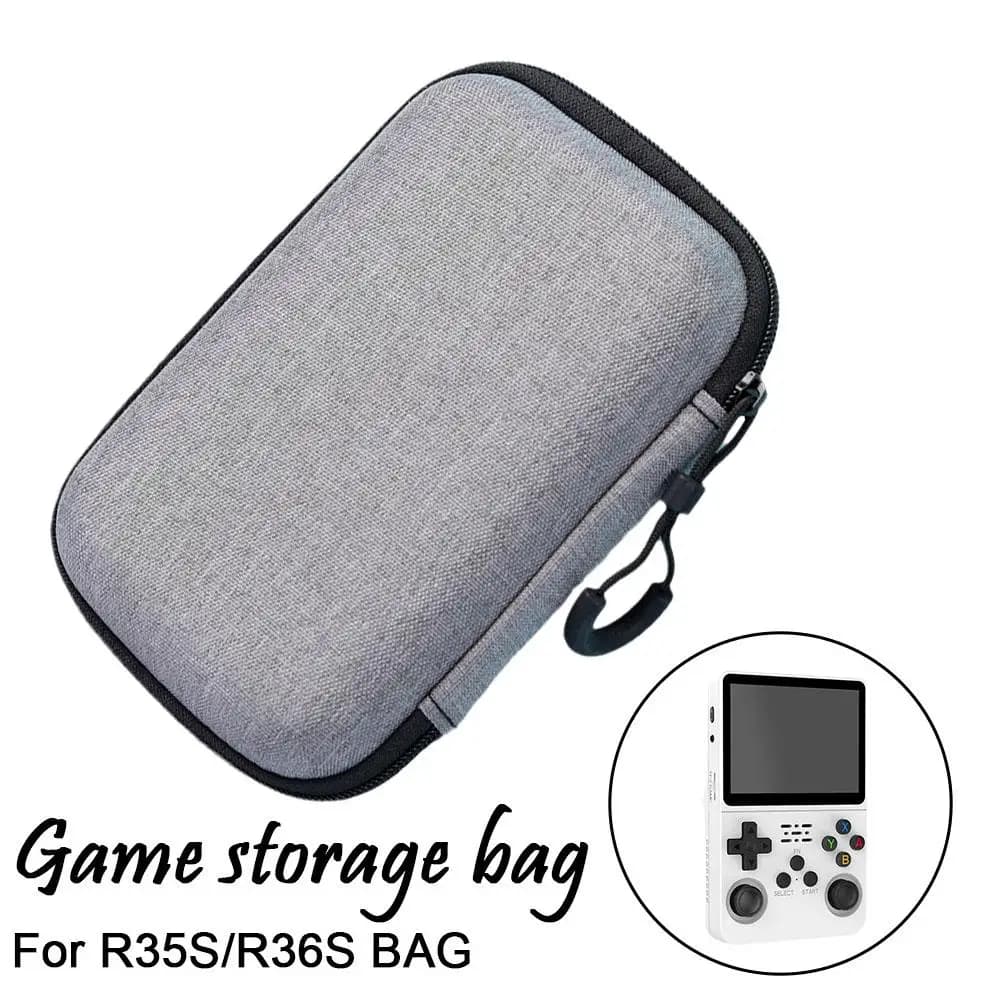 Étui de protection rigide EVA portable anti-rayures pour console R36S R35S