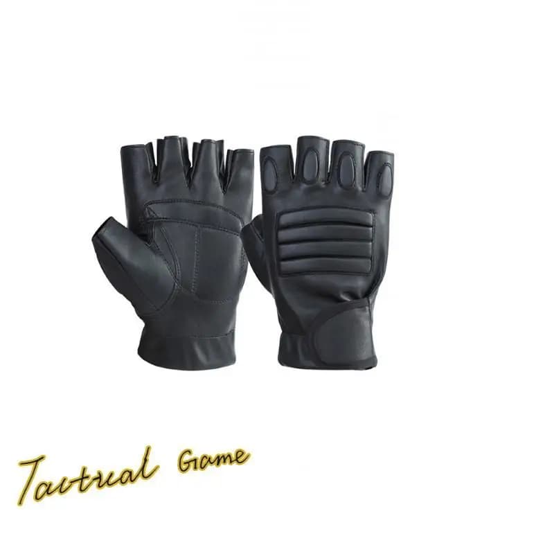 Gants tactiques demi-doigts russe Storm Leather : protection main, liberté doigts, pêche technique