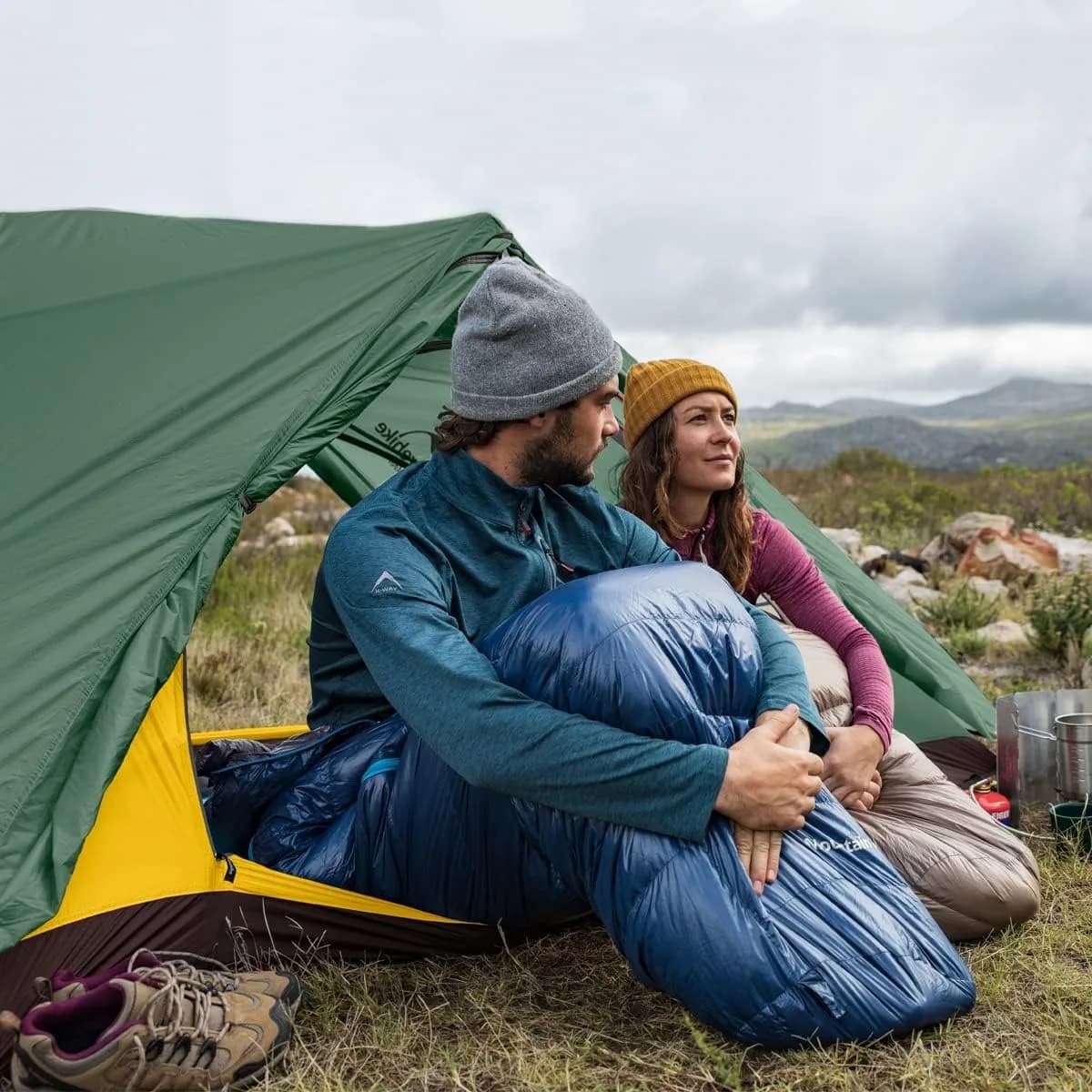 Tente ultralégère imperméable 2 personnes 4 saisons randonnée pêche Naturehike Star-River