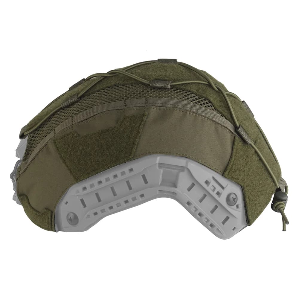 Housse camouflage Gen 4 pour casque Ops-Core FAST pêche avec poche batterie NVG