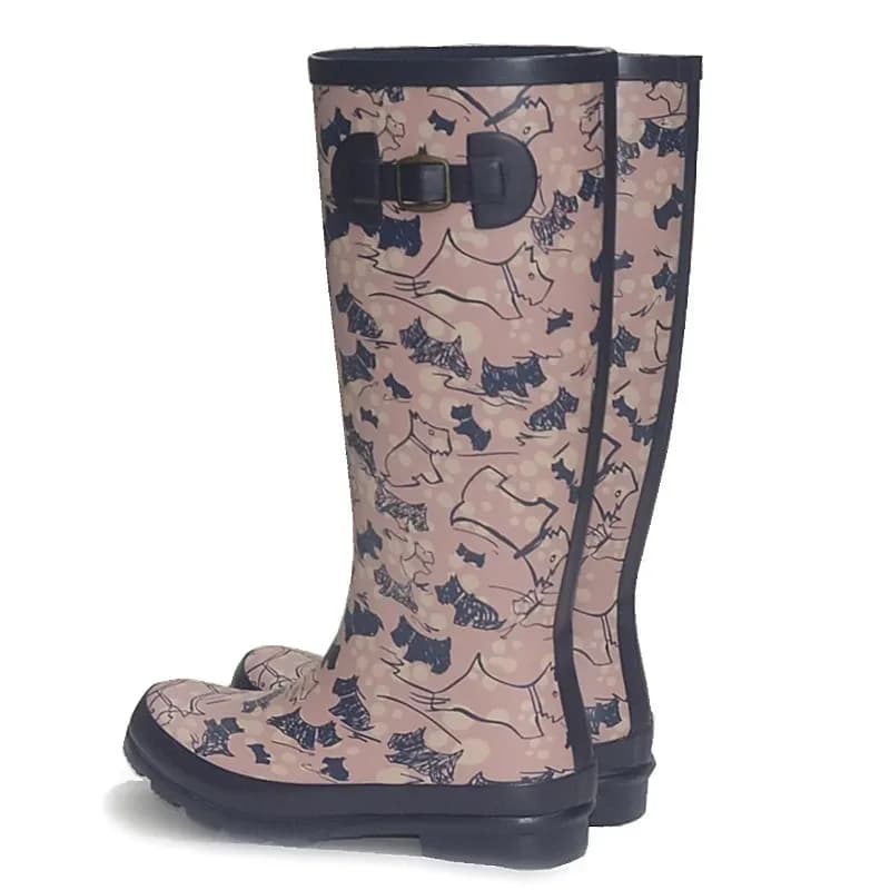 Bottes de pluie femme tubes bas et hauts imperméables antidérapantes pour randonnée pêche marche aquatique