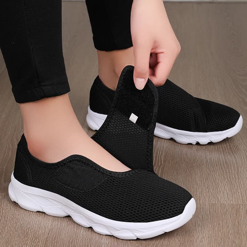 Chaussures orthopédiques larges diabétiques confortables ajustables pour pêche marche pieds sensibles