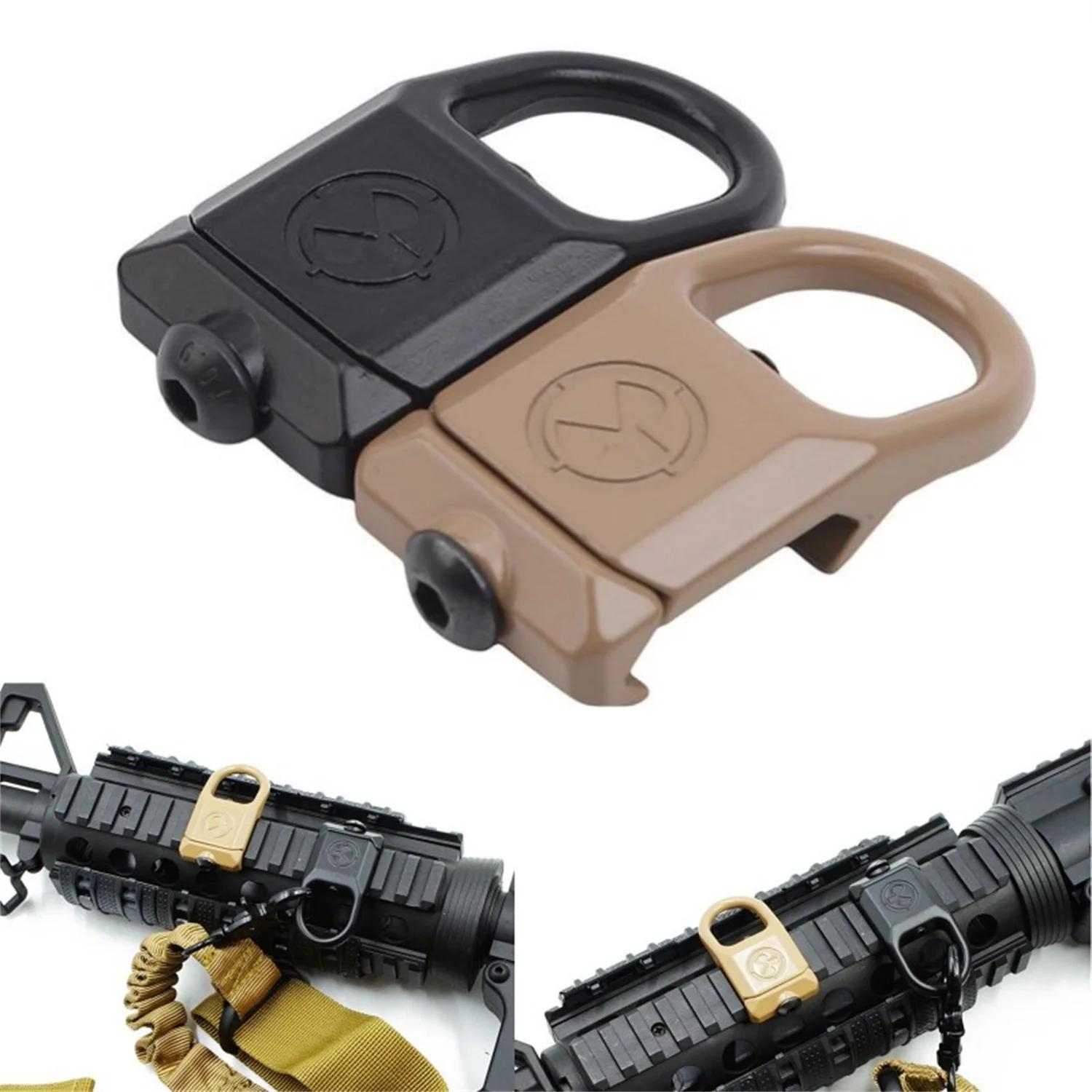 Attache rapide RSA pour sangle tactique - Accessoire pêche et chasse fixation rail 20mm