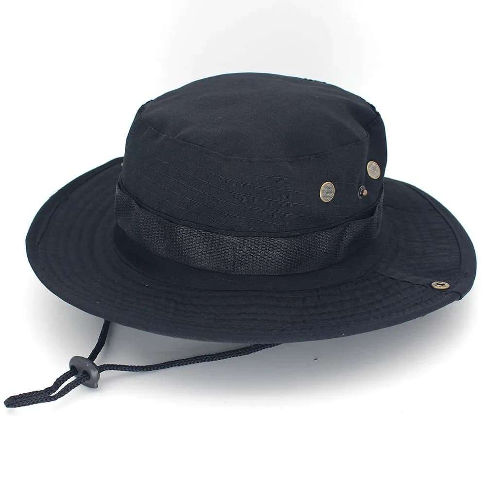 Chapeau Boonie Camouflage 60CM - Pêche Chasse Randonnée Sport Outdoor Protection Soleil