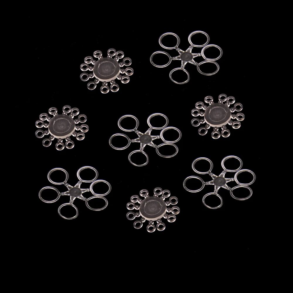 Élastiques stop bouillettes 10-100 pièces pour pêche carpe - anneaux caoutchouc pellets élastiques