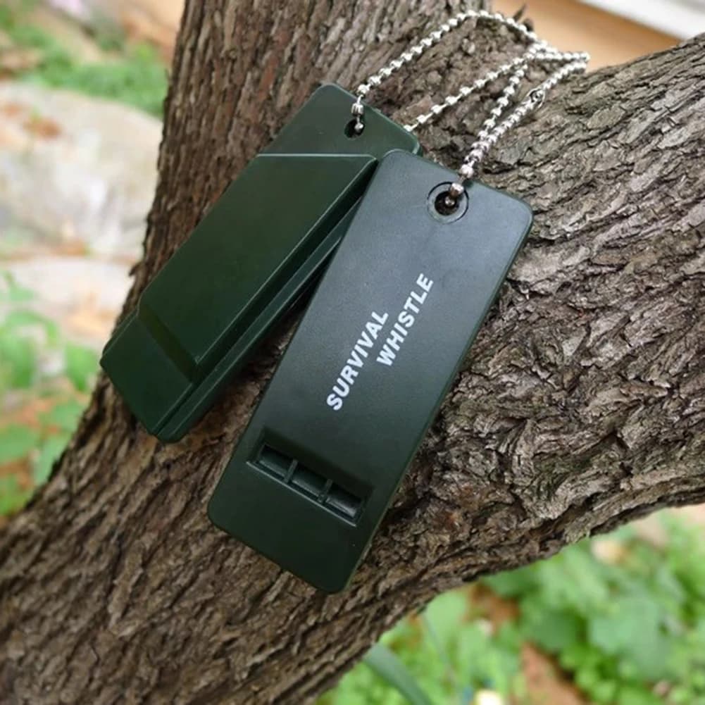 Sifflet survie 3 fréquences décibels élevés pour signalisation urgence pêche randonnée outdoor
