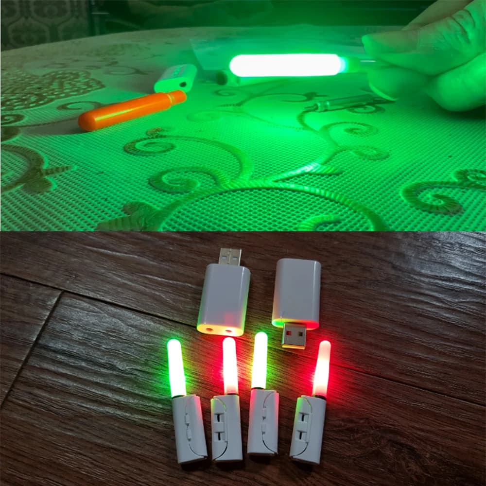 Lampe de canne à pêche lumineuse LED CR425 étanche amovible pour pêche de nuit et rockfishing
