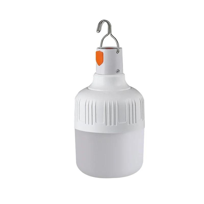 Lampe LED rechargeable USB 60W portable pour camping, pêche de nuit et éclairage d'urgence LT014