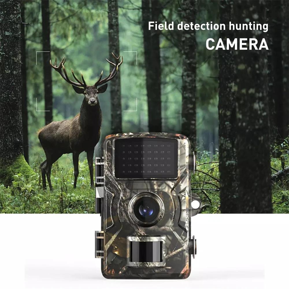 Mini caméra chasse compacte infrarouge détection mouvement pour surveillance discrète extérieure