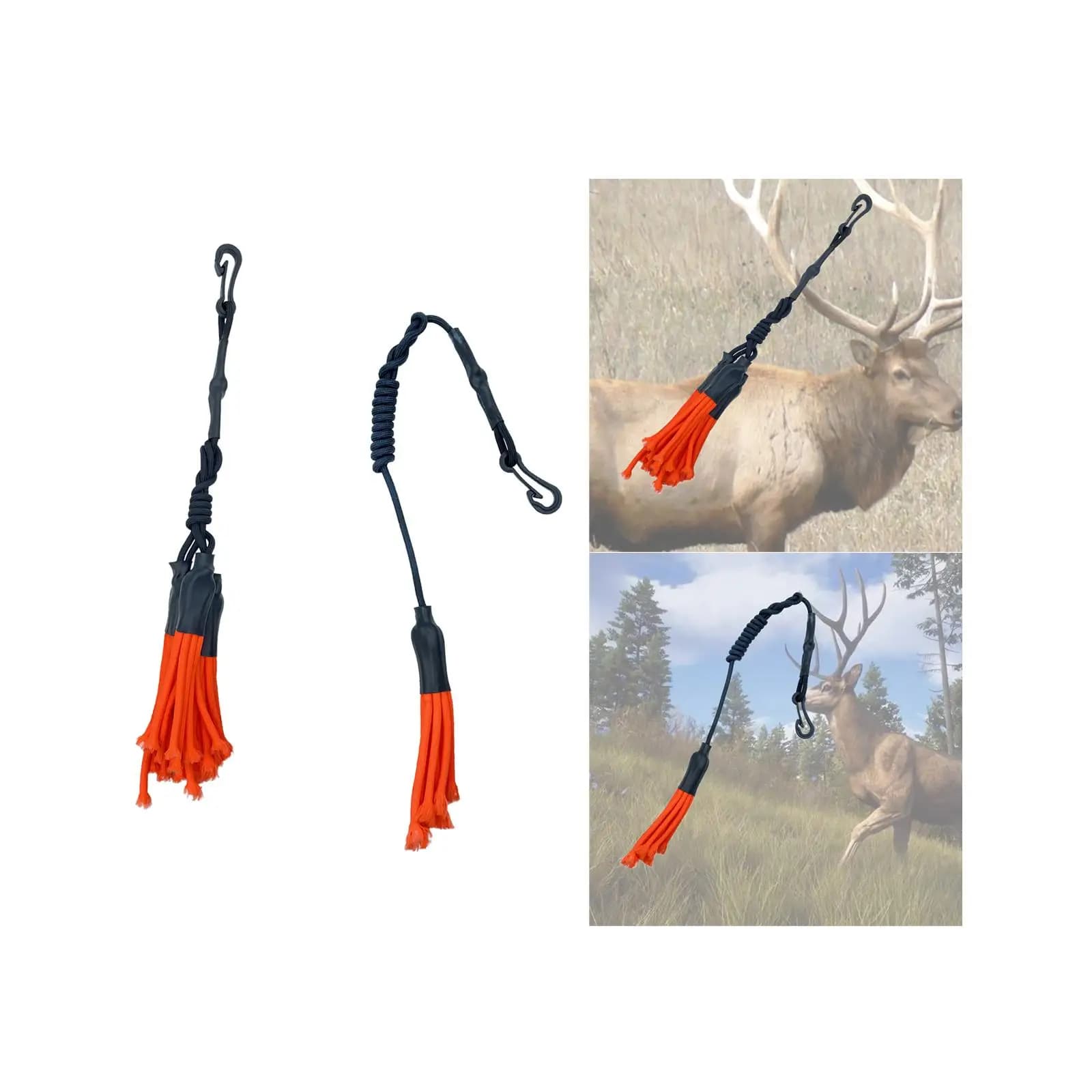 Attracteur odeur cerf avec corde de traction - Équipement d'appât pour chasse aux cervidés