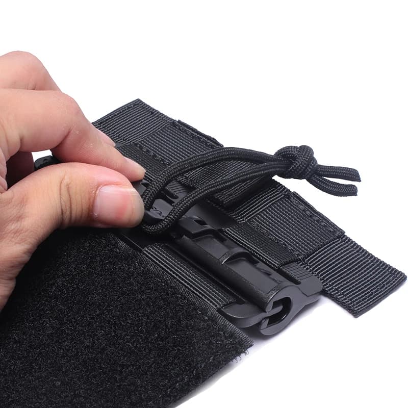 Kit démontage rapide pour gilet tactique pêche sportive et équipement nautique modulaire