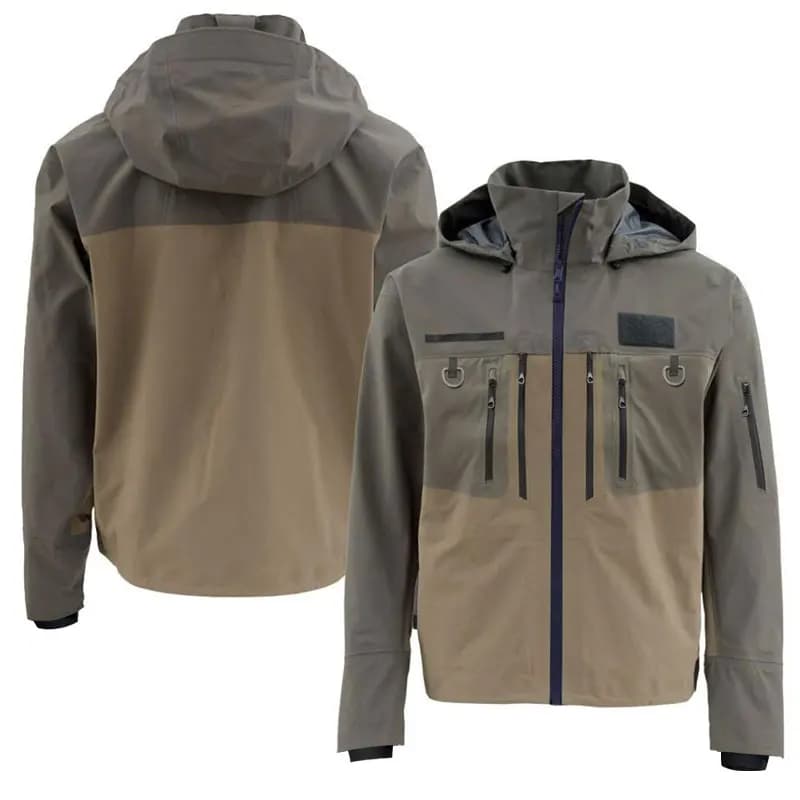 Veste de pêche imperméable respirante tactique pour la pêche à la mouche et le kayak