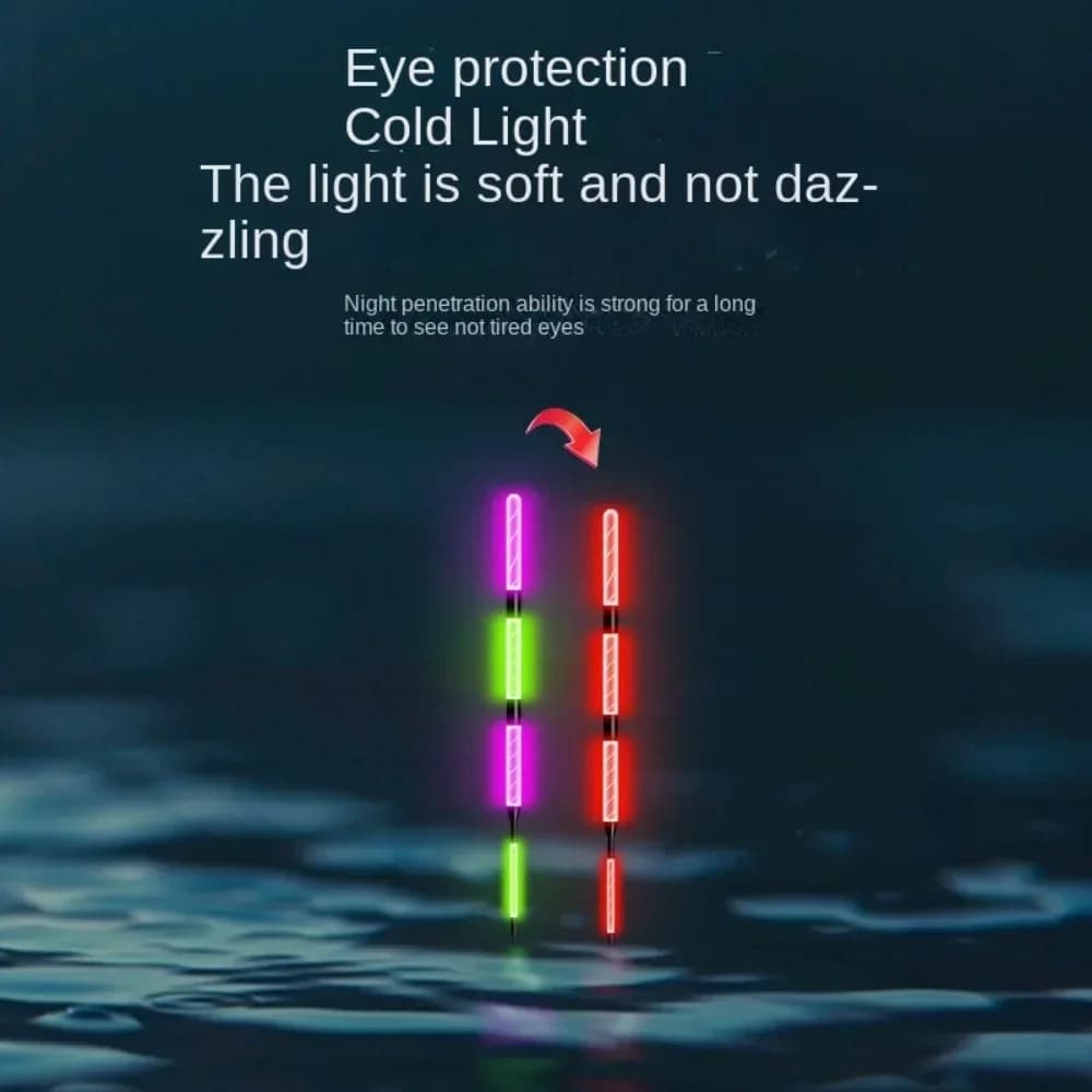 Flotteur électronique intelligent LED ultra-sensible - Détection lumineuse pour pêche nocturne précise