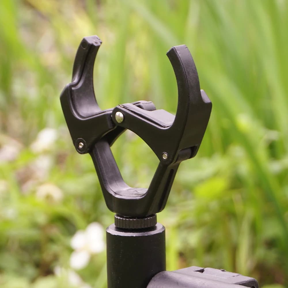 Support canne Hirisi compatible bank sticks - prise sécurisée pour pêche carpe et pêche au coup