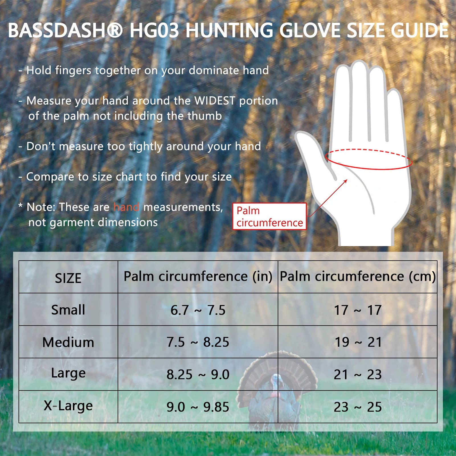 Gants camouflage sans doigts Bassdash unisex pêche chasse UPF 50+ temps chaud saison précoce