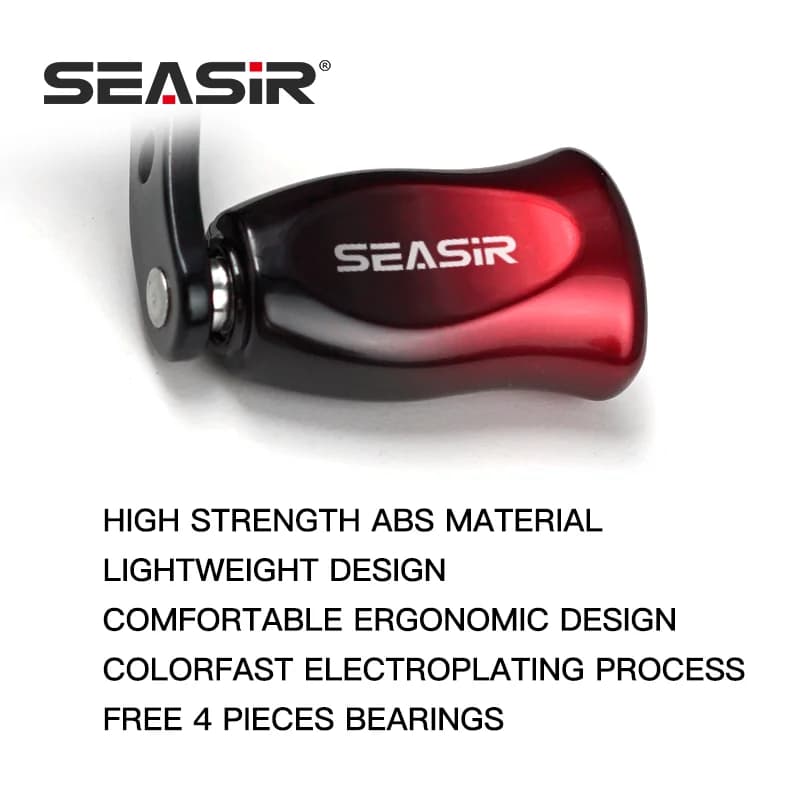 Poignée de modification pour moulinet baitcasting SEASIR, grip 5g 4 roulements compatible Shimano et Daiwa