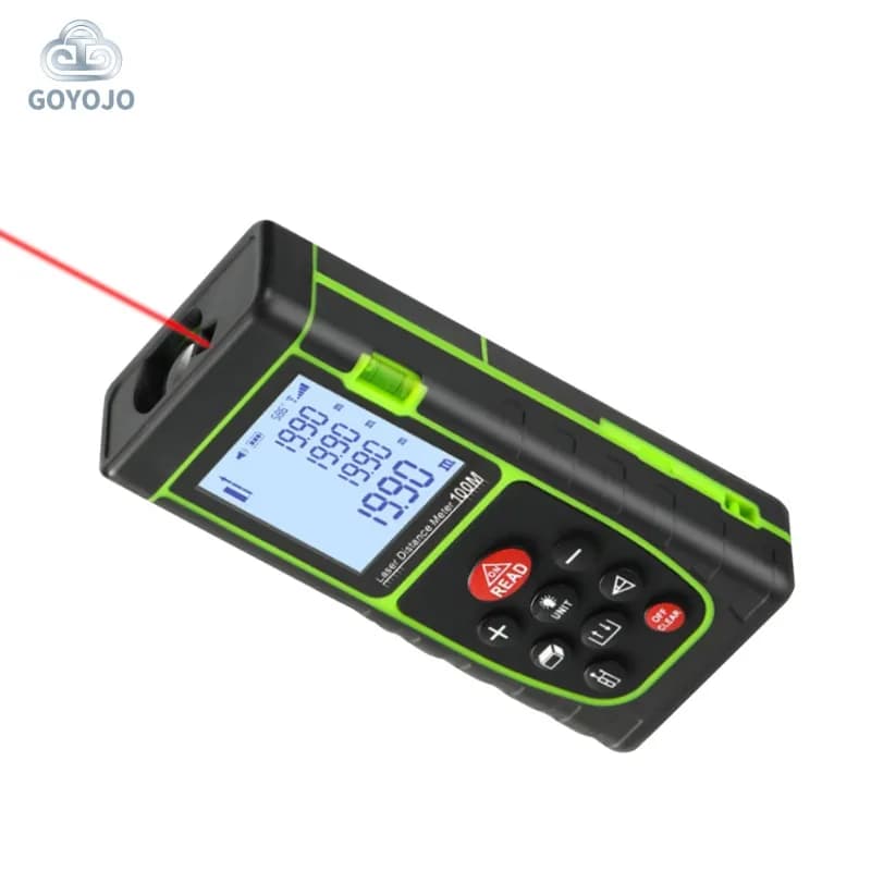 Télémètre laser sans batterie 100m pour pêche - Outil de construction et mesure fiable