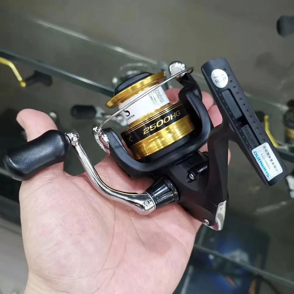 Manivelle remplacement moulinet SHIMANO FX - Spinning long casting - Compatible plusieurs modèles