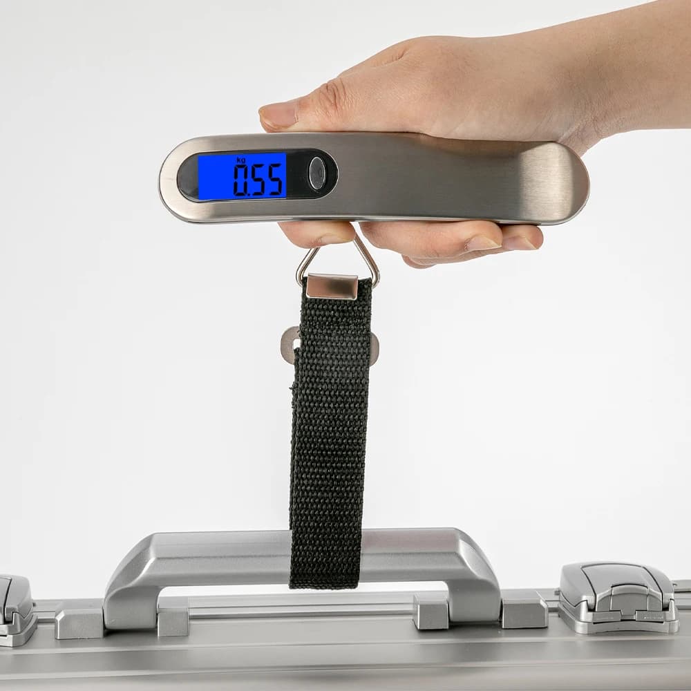 Balance numérique LCD 50kg portable pêche bagages - Pèse-valises voyage extérieur précis pratique