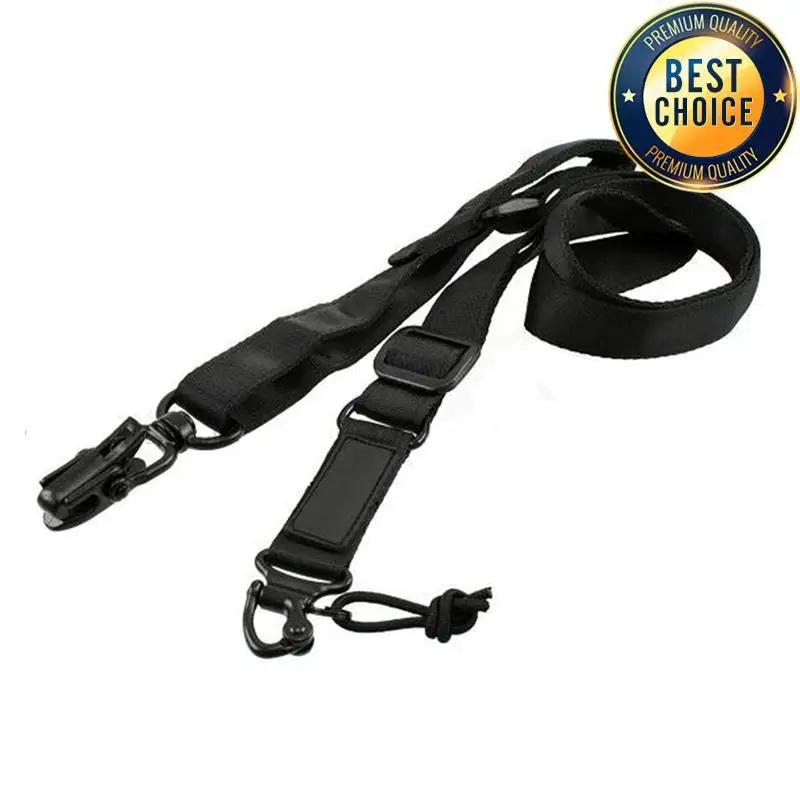 Bretelle fusil MS2 Tactics réglable double point - Accessoire pêche sécurité multifonction