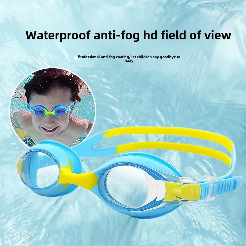 Lunettes de natation enfants durables HD anti-buée pour protection oculaire optimale
