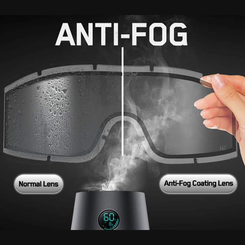 Lunettes de tir professionnelles UV400 pour pêche et montagne - Certification ANSI Z87.1 anti-buée