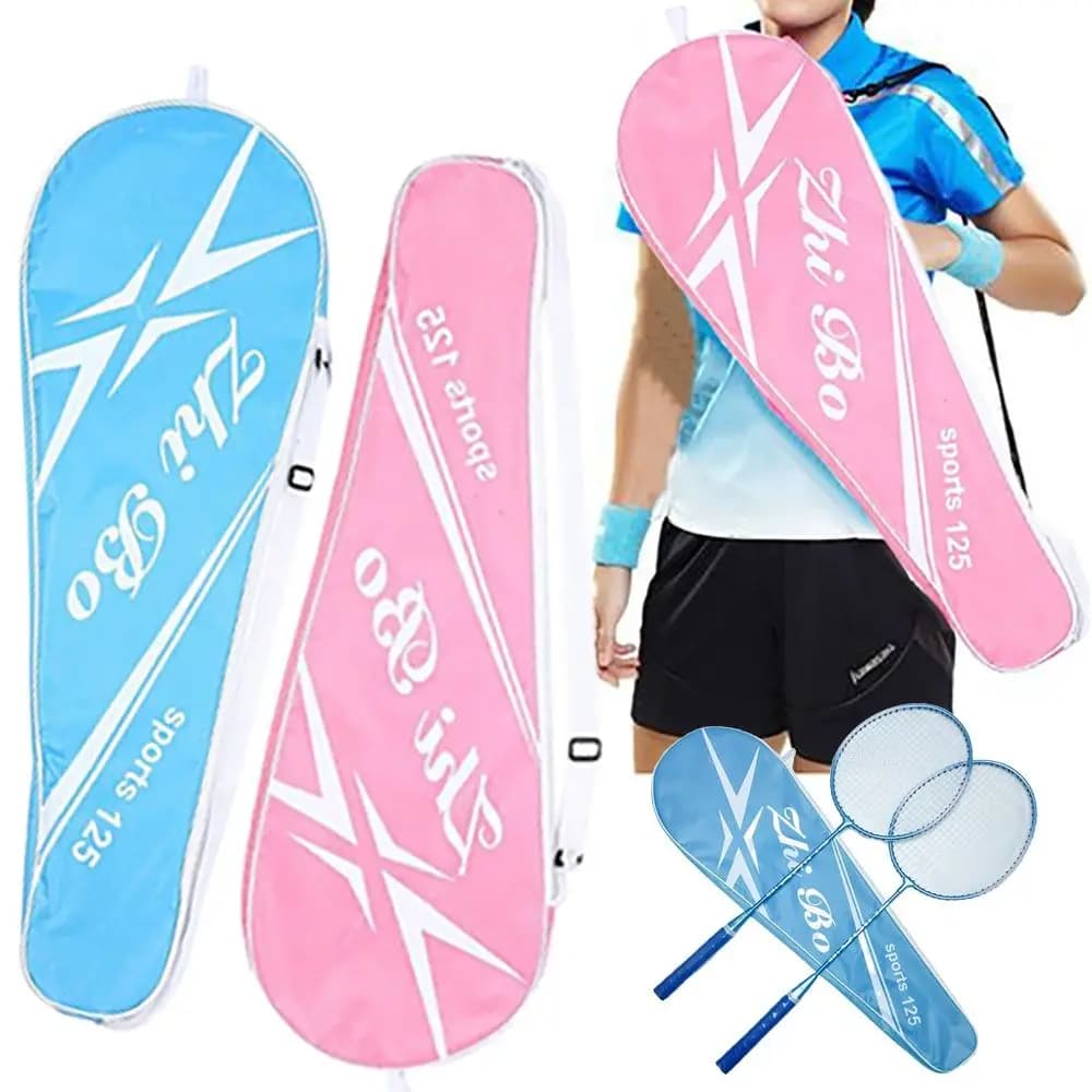 Sac raquette badminton grande capacité - Poche étanche portable à une épaule pour protection optimale